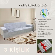 Uy Style Kadife Koltuk, Kanepe, Çekyat Örtüsü , Koltuk Kılıfı( 3 Kişilik)