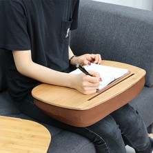 Sant Kuee  18.5X11.8 Inç Çok Fonksiyonlu Tablet Pc Tutucu Dizüstü Depolama Rafı Tablet Masa Standı Dizüstü Bilgisayar Masa Yastığı (Yurt Dışından)