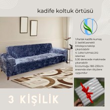 Uy Style Kadife Koltuk, Kanepe, Çekyat Örtüsü , Koltuk Kılıfı( 3 Kişilik)