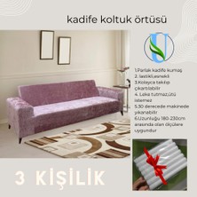 Uy Style Kadife Koltuk, Kanepe, Çekyat Örtüsü , Koltuk Kılıfı( 3 Kişilik)