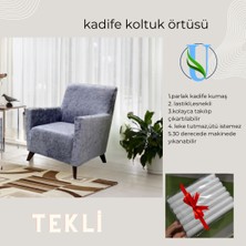 Uy Style Kadife Tek Kişilik Koltuk Örtüsü,berjer Kılıfı Lastikli