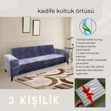 Uy Style Kadife Koltuk, Kanepe, Çekyat Örtüsü , Koltuk Kılıfı( 3 Kişilik)