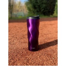 Le murano Cırcular Çelik Termos 500 Ml Degrade Petrol Mavisi