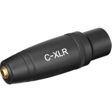 Saramonic C-XLR 3,5 mm TRS Dişi - XLR Erkek Adaptör