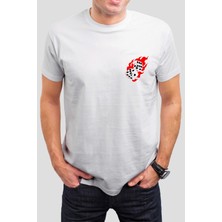 T-35 Zar Baskılı Beyaz Unisex Tişört C371