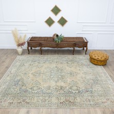 Soho Antiq Meybod Madalyon Desenli El Dokuma Iran Halısı 228X285 cm
