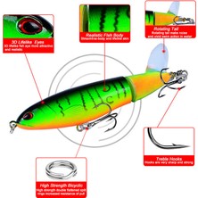 Tlg Shop No.6 Stili 36G Topline Whopper Plopper Topwater Balıkçılık Cazibesi 13G15G36G Yüzen Cazibesi Trolling Crankbait Pike Sert Yemler Yapay Yemler (Yurt Dışından)