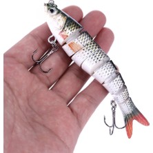 Tlg Shop JM034-7 Tarzı Hengjıa 13.7 cm 10 cm 8 cm Batan Wobblers Balıkçılık Lures Çok Eklemli Swimbait Sert Yem Olta Takımı Bas Isca Crankbait (Yurt Dışından)