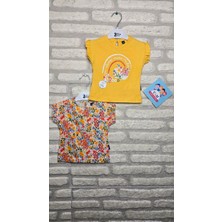 Miniworld Çiçek Desenli 2'li Tişört