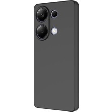 Case 4u Xiaomi Redmi Note 13 4g Kılıf Kamera Korumalı Içi Kadife Logosuz Mara Lansman Silinebilir Kılıf Siyah