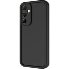 Case 4u Galaxy A55 Kılıf Kamera Korumalı Ananas Kapak Siyah