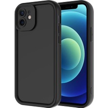 Case 4u Apple iPhone 11 Kılıf Kamera Korumalı Ananas Kapak Siyah