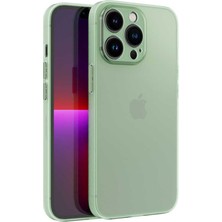 Zeyline Apple iPhone 13 Pro Uyumlu ​​zore Tiny Kapak-Açık Yeşil