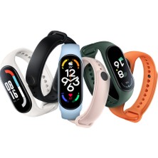 Zeyline Xiaomi Mi Band 7 Uyumlu Klasik Kordon Zyl Beyaz