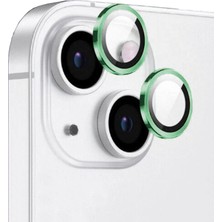 Zeyline Apple iPhone 15 Plus Uyumlu Zore Cl-12 Premium Safir Parmak Izi Bırakmayan Anti-Reflective Kamera Len