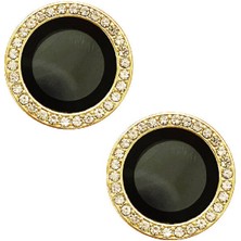 Zeyline Apple iPhone 15 Plus Uyumlu Zore Cl-06 Kamera Lens Koruyucu-Sarı