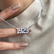 Emren Jewelry Kişiye Özel Tarihli 925 Ayar Gümüş Kolye