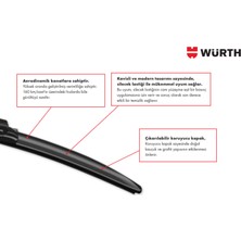 Würth Muz Silecek Takımı Renault Clio 4 2012-2020 ile Uyumlu