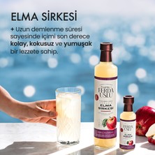 Fermente Mutfağım Organik Içimlik Elma Sirkesi - Doğal Fermantasyon 1 Yıl Dinlendirilmiş Apple Cider Vinegar 5 Adet x 500 ml