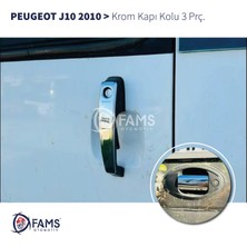 Fams Otomotiv Peugeot J10 Krom Kapı Kolu 3 Parça 2010> Paslanmaz Çelik