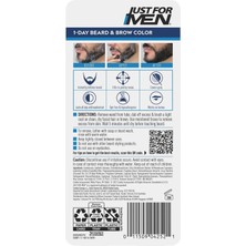 Just For Men 1 Günlük Geçici Sakal ve Kaş Boyası Orta Kahverengi 9ml