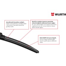 Würth Muz Silecek Takımı Toyota Prius 2009-2014 ile Uyumlu