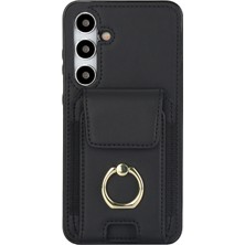 Cool-M Samsung Galaxy S24 Plus Suya Dayanıklı Pu Deri+Tpu Kickstand Telefon Kılıfı (Yurt Dışından)