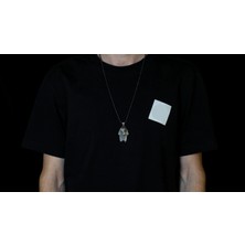Emren Jewelry 925 Ayar Gümüş Mısır Firavunu Erkek Kolye