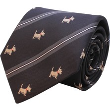 Coolmenclub Köpek Desenli Kravat