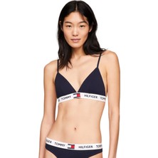 Tommy Hilfiger Kadın Dolgulu Üçgen Lacivert Sütyen
