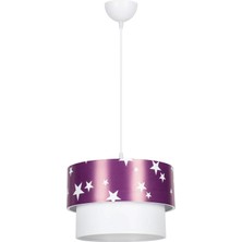 Altıntepe Deko Yıldız Sarkıt Mor