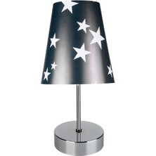 Altıntepe Estelya Yıldız Siyah Abajur