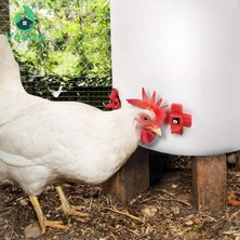 Longbangdian Shop Ken Kanatlı Yatay Yan Montaj Nipeller Suluk Bıldırcın Suluk Temiz Su Besleme Çiftlik Otomatk Içme (Yurt Dışından)