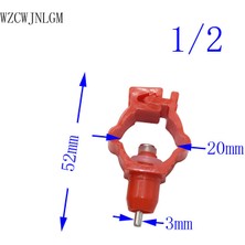 Longbangdian Shop 3ı4 Stili M Beden Ken Nipel Suluk Su Borusu ÇAPI20MM - Kırmızı Abs Plastik Malzeme Sulama Kümes Hayvanları Besleme (Yurt Dışından)