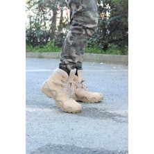 Pars Power Mid Hakiki Nubuk Deri Su Itici Özellikli Askeri& Polis Outdoor Tactical Kısa Bot