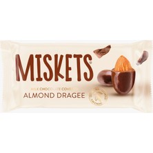 Miskets Sütlü Çikolata Kaplı Badem Draje 20 gr