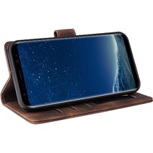 YH Mall Samsung Galaxy S8 Için Flip Case Darbeye Deri Kılıf Kapak Çevirin (Yurt Dışından)