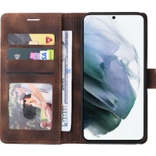 YH Mall Samsung Galaxy S22 Için Flip Case Deri Kılıf Cüzdan Darbeye Çevir (Yurt Dışından)