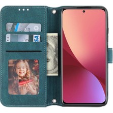 YH Mall Xiaomi 12/12X/12S Cüzdan Kılıf Manyetik Kapatma Kickstand Pu Için Flip Case (Yurt Dışından)