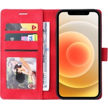 YH Mall Iphone 12 Için Flip Case Basit Iş Cüzdan Deri Kılıf Darbeye (Yurt Dışından)