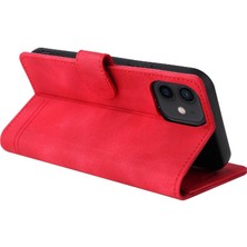 YH Mall Iphone 12 Için Flip Case Basit Iş Cüzdan Deri Kılıf Darbeye (Yurt Dışından)