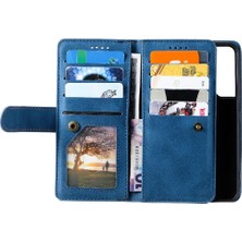 YH Mall Samsung Galaxy S22 Artı Pu Deri Kickstand Kordon Cüzdan Için Flip Case (Yurt Dışından)