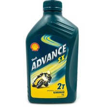 Shell Advance Sx 2t 1 Lt Motosiklet Yağı