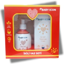 Baby Icon 2 In 1 Ikili Yaz Seti Bebek Losyonu & Bebek Güneş Kremi