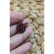 N House El Yapımı Cevşen Kolye / Nazarlık / Bordo