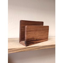 Limon Dekor Peçetelik Ceviz Ağacından El Yapımı -Napkin Holder Handmade From Walnut Wood