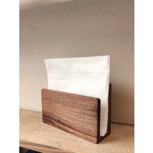 Limon Dekor Peçetelik Ceviz Ağacından El Yapımı -Napkin Holder Handmade From Walnut Wood