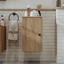 Roomart Banyo Dolabı Mat Mdf 60 x 35 cm Banyo Boy Dolabı