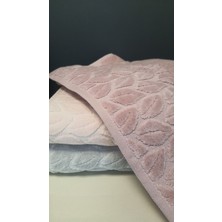 Nurpak Haza El Havlu Seti 3 Adet 50 x 90  cm  cm   Pamuk Gri-Pudra-Lavanta