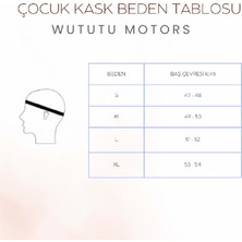Mts M-201 Çocuk Kaskı - Siyah - M